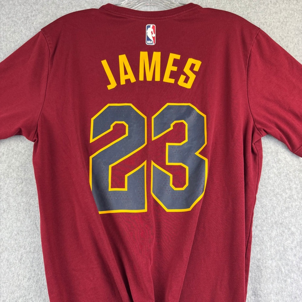 Nike Cleveland Cavaliers LeBron James 23 Tee M Dri-FIT NBA Jersey Streetwear
